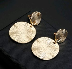 Moon Clip Earrings - Image 2